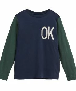 Bellerose Green and Blue Kenno T Shirt
