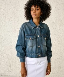 Bellerose Paulo Denim Jacket In Used Blue