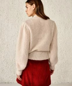 Bellerose Amire Knit Cardi Milky Way