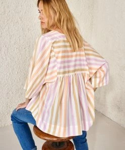Bellerose Azelie Blouse - Multi Stripe