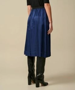 Bellerose Houx Navy Skirt