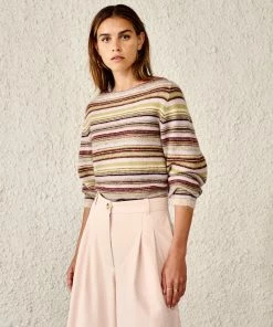 Bellerose Maglia Gersi Stripe A Donna