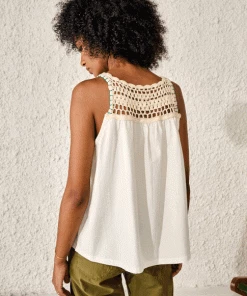 Bellerose Marles Ecru Tank Top