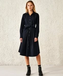 Bellerose Gisele Dress Off Black