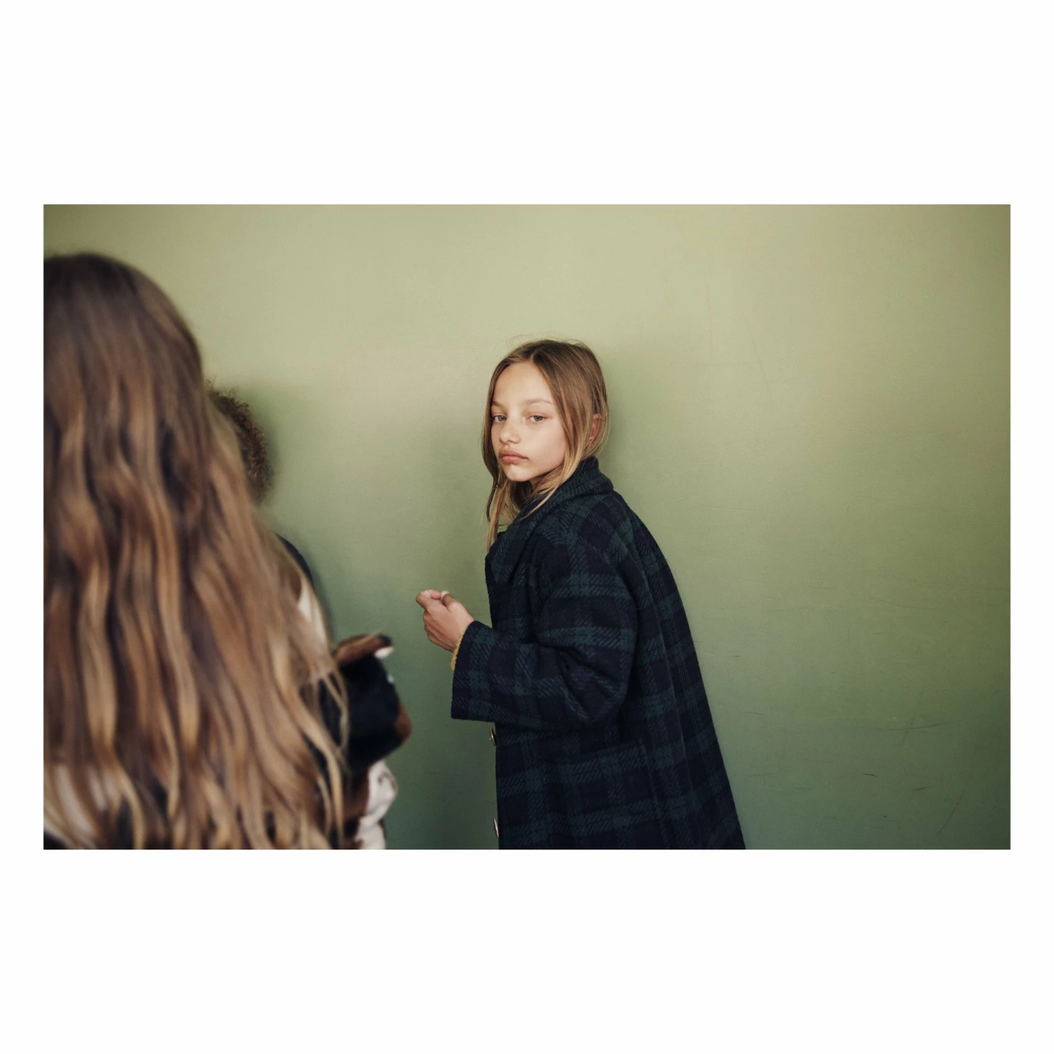 Bellerose Green and Blue Checkered Craft Coat 4 Bellerose Green and Blue Checkered Craft Coat