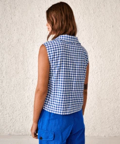 Bellerose Virgine Checked Blouse