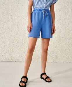Bellerose Figui Shorts - Sea