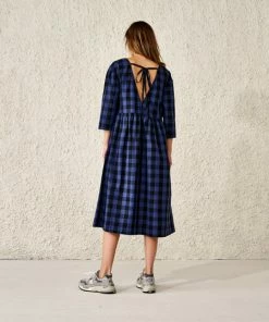 Bellerose Vida Dress - Blue Gingham