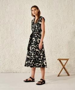 Bellerose Aku Dress - Black/white