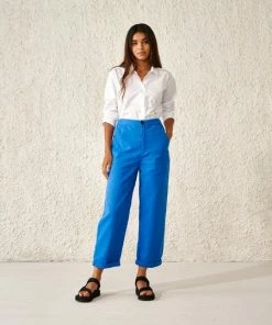 Bellerose Pasop Trouser - Bright Blue