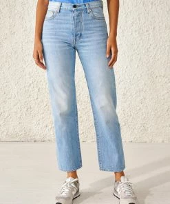 Bellerose Popeye Jeans in Vintage Blue Wash