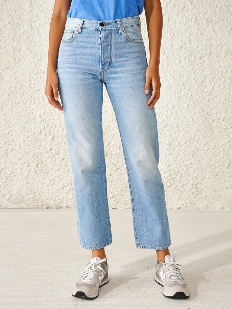 Bellerose Popeye Jeans in Vintage Blue Wash 3 Bellerose Popeye Jeans in Vintage Blue Wash