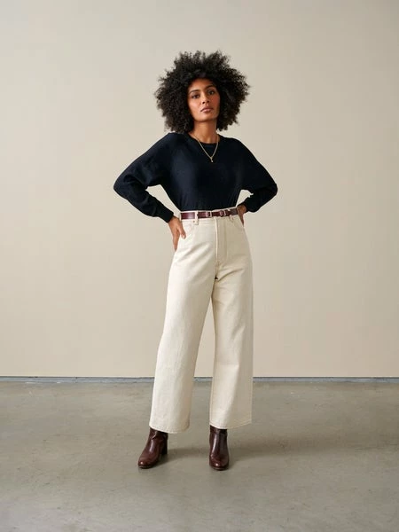 Bellerose Daner Knit Jumper - Navy 4 Bellerose Daner Knit Jumper - Navy