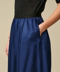 Bellerose Houx Navy Skirt