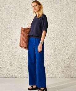 Bellerose Fil Sweatshirt In Navy 7 Bellerose Fil Sweatshirt In Navy