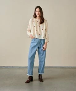 Bellerose Iroko Embroidered Blouse