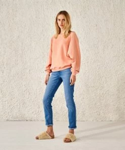 Bellerose Fella Sweatshirt - Tangerine