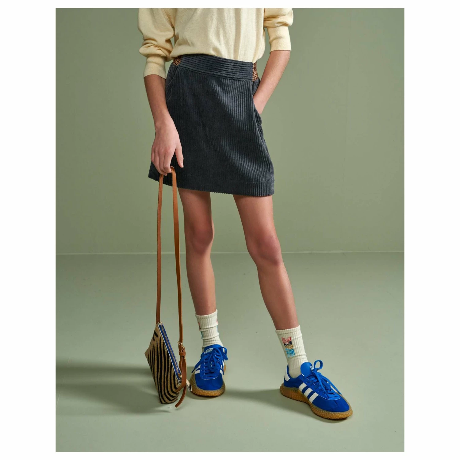 Bellerose Plomb Arch Skirt 7 Bellerose Plomb Arch Skirt