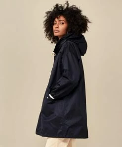 Bellerose Laos Parka Coat Navy