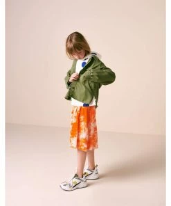 Bellerose White and Blue Dot Bellerose Fidji Sweatshirt