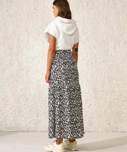 Bellerose Hozz Animal Skirt In Black 11 Bellerose Hozz Animal Skirt In Black
