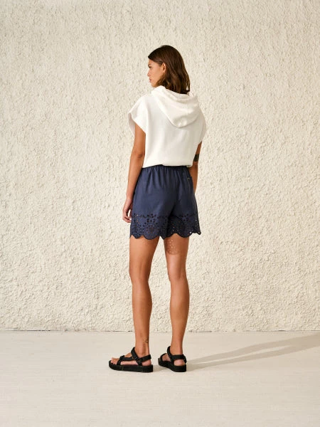 Bellerose Helio Shorts - Navy 5 Bellerose Helio Shorts - Navy