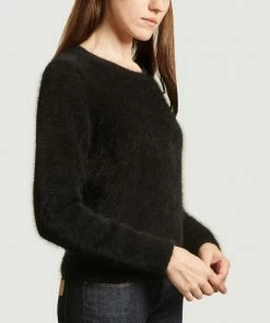 Bellerose Black Datti Round Neck Sweater