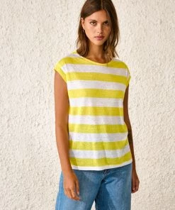 Bellerose Sevia T-Shirt In Yellow