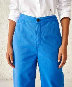 Bellerose Pasop Trousers - Sea 7 Bellerose Pasop Trousers - Sea