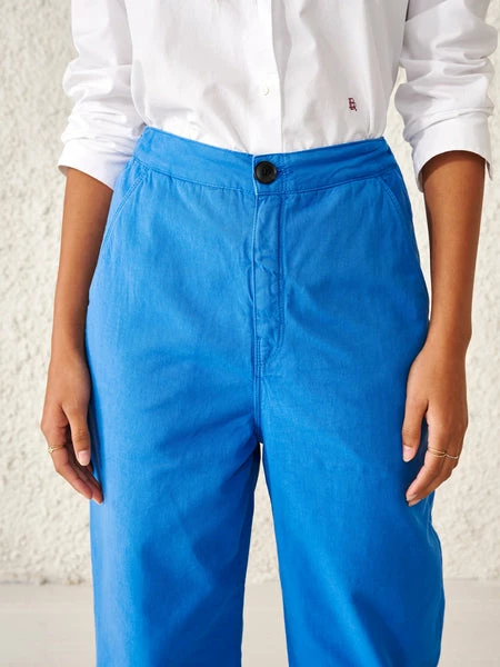 Bellerose Pasop Trousers - Sea 5 Bellerose Pasop Trousers - Sea