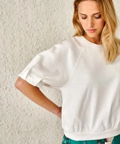 Bellerose Fil Sweatshirt In White