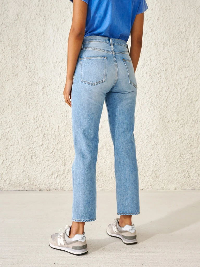 Bellerose Popeye Jeans in Vintage Blue Wash 4 Bellerose Popeye Jeans in Vintage Blue Wash