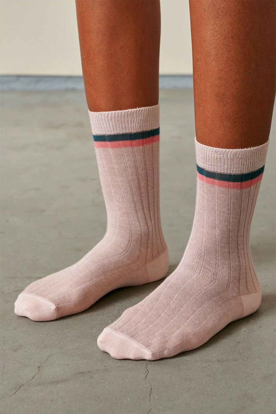 Bellerose Pink Fiare Socks 3 Bellerose Pink Fiare Socks