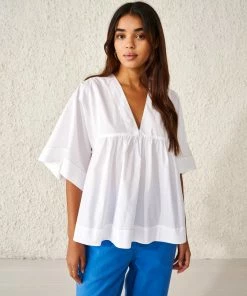 Bellerose Camicia Azelie Bianca Donna