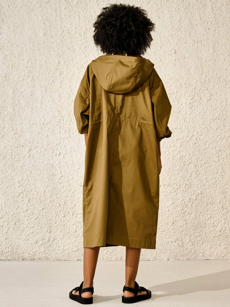 Bellerose Hosfo Long Parka In Military 5 Bellerose Hosfo Long Parka In Military