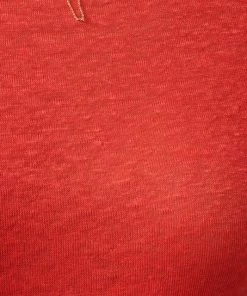 Bellerose “seas” 3/4 Sleeve Linen Jersey Top - Lipstick