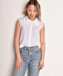 Bellerose Bluse Virginie White