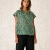Bellerose Soukie Top Green/Black