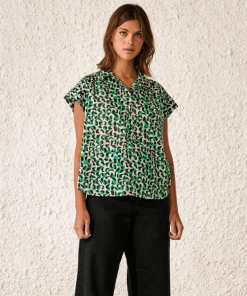 Bellerose Soukie Top Green/Black