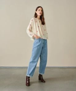 Bellerose Iroko Embroidered Blouse