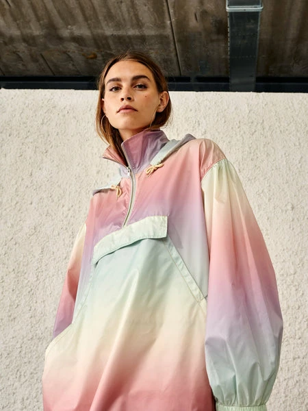 Bellerose Hanko Rain Jacket - Rainbow 3 Bellerose Hanko Rain Jacket - Rainbow