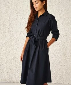 Bellerose Gisele Dress - Off Black