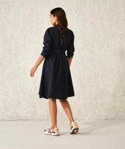 Bellerose Gisele Dress - Off Black