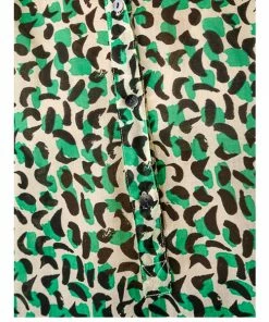 Bellerose Soukie Print Shirt- Green 7 Bellerose Soukie Print Shirt- Green