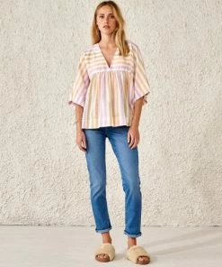 Bellerose Azelie Blouse Stripe A Multi