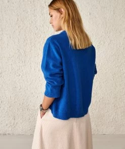 Bellerose Alast Sweater In Sea 8 Bellerose Alast Sweater In Sea