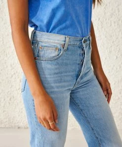 Bellerose Popeye Jeans in Vintage Blue Wash 9 Bellerose Popeye Jeans in Vintage Blue Wash