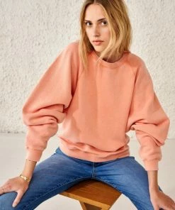 Bellerose Fella Sweatshirt - Tangerine