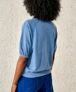 Bellerose Venus Teeshirt In Denim 7 Bellerose Venus Teeshirt In Denim