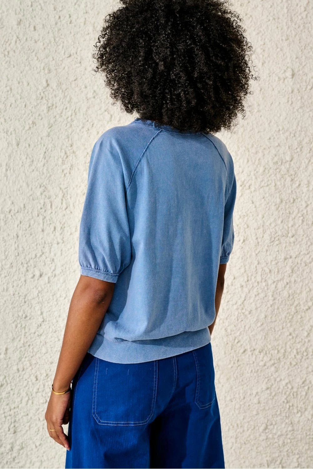 Bellerose Venus Teeshirt In Denim 5 Bellerose Venus Teeshirt In Denim